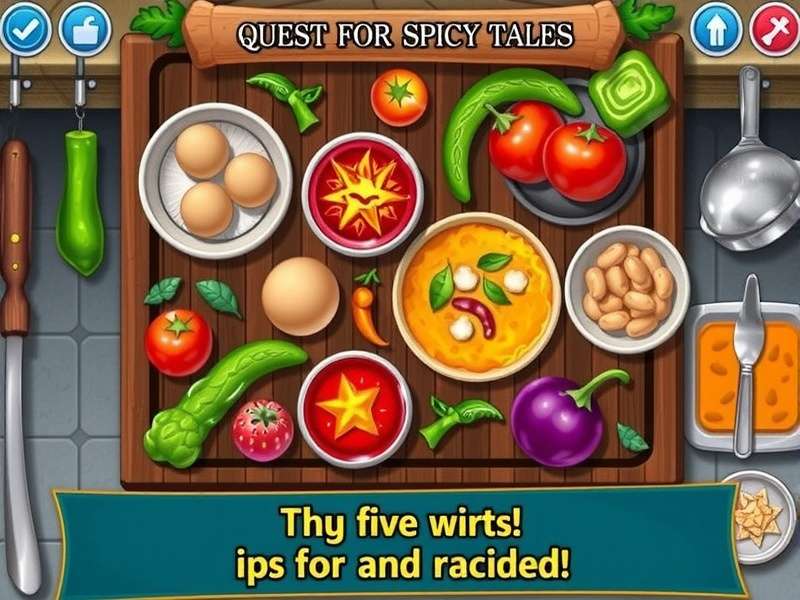 Quest For Spicy Tales Cooking Gameplay